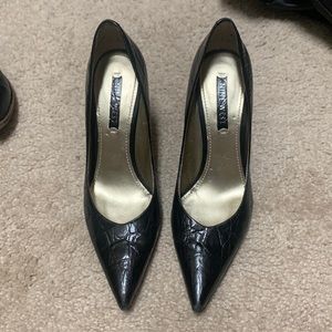Nine West pumps with minor scuffs on toe and heel